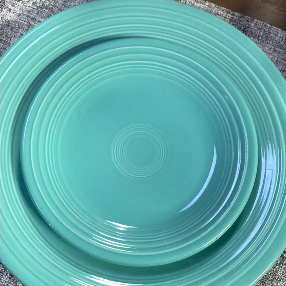 Fiesta Sea mist 5pcs Place Setting - Picture 4 of 10